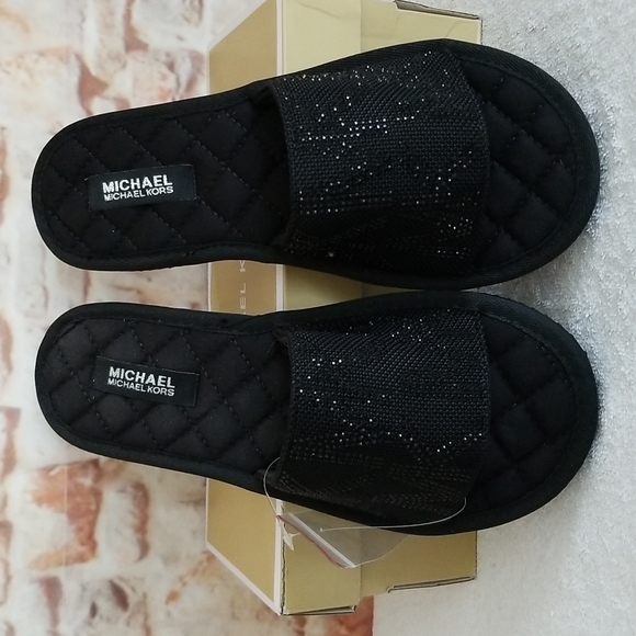 New Michael Kors Janis Slide Sandals - Picture 7 of 11